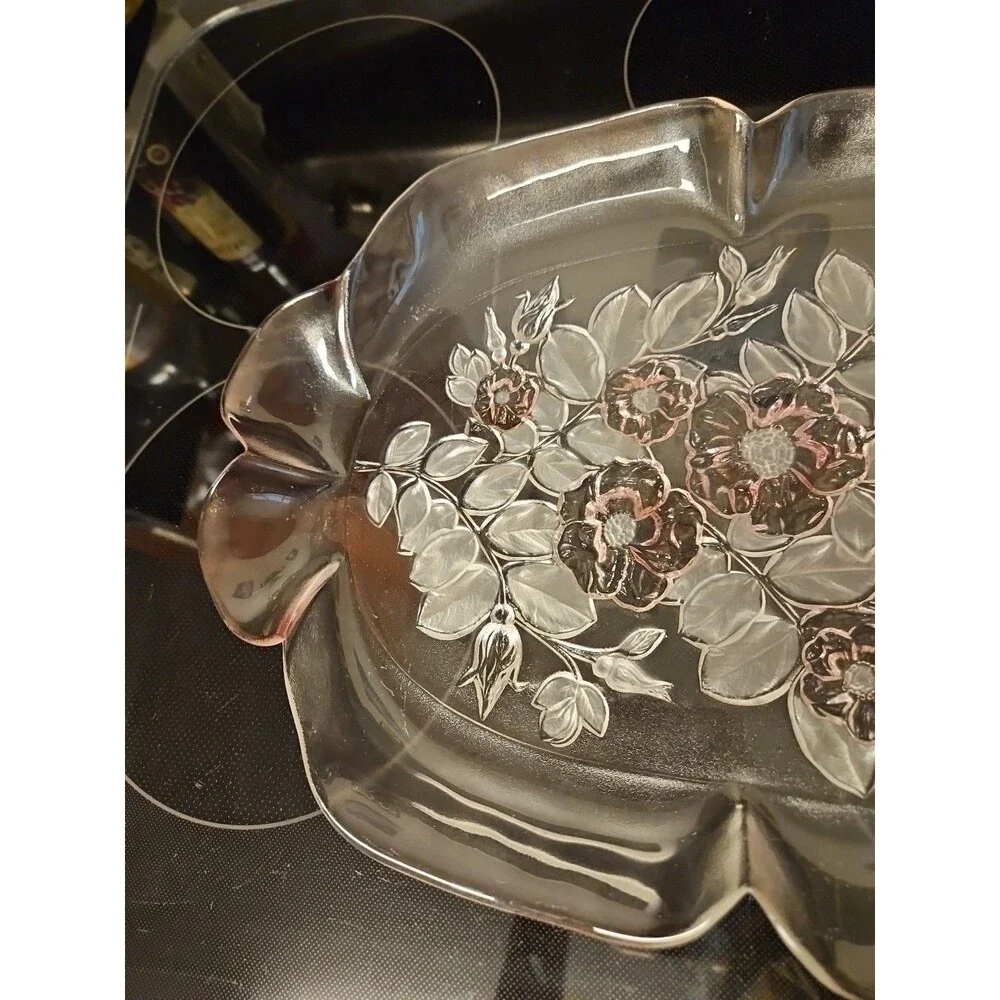 Beautiful Vintage Mikasa Pink Rosella Large Serving Platter 15.5